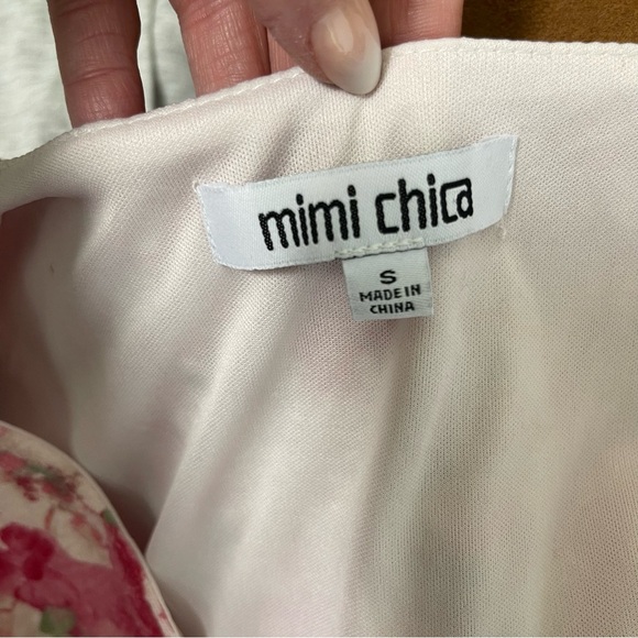 Floral Pink Wrap Dress - Picture 7 of 9